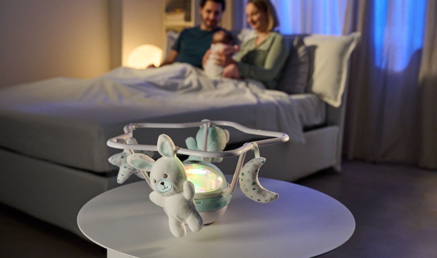 RILASSATEVI CON LE LUCI E I SUONI DELLA NUOVA GIOSTRINA ARCOBALENO